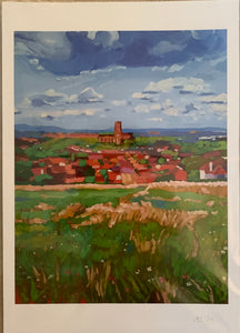 Print of Guildford cathedral