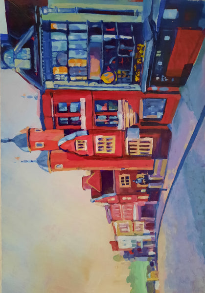 Print of Guildford High Street