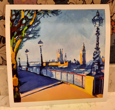 PRINT of Southbank, London